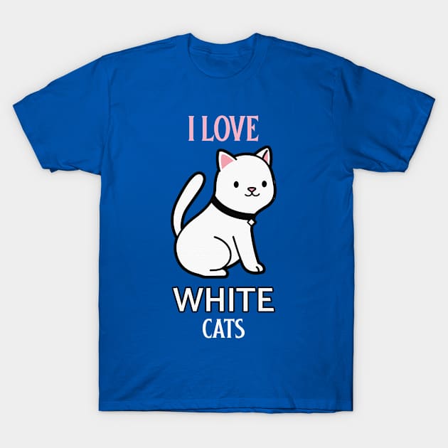 WHITE CAT T-Shirt by GreatSeries